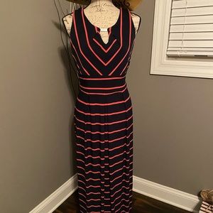 Strip Maxi dress